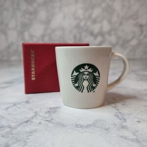 Starbucks White Espresso Mug 2015 3 Fl Oz Ceramic Mug
